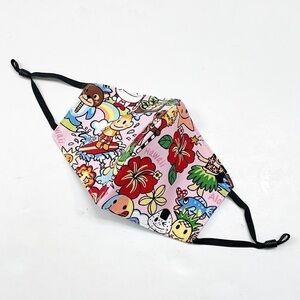 NEW Nani Island canvas cotton face mask for kids